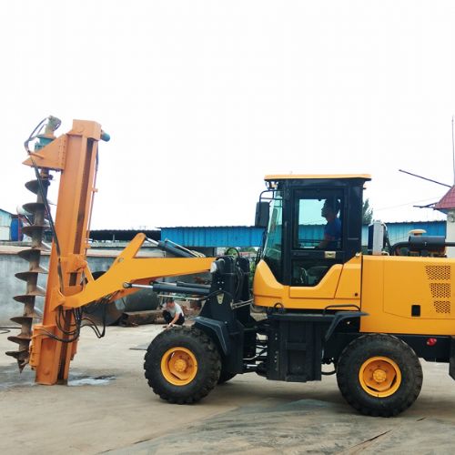 电线杆钻孔打桩机