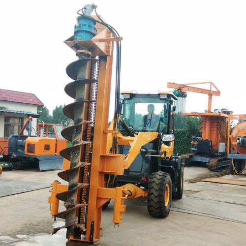 电线杆钻孔打桩机