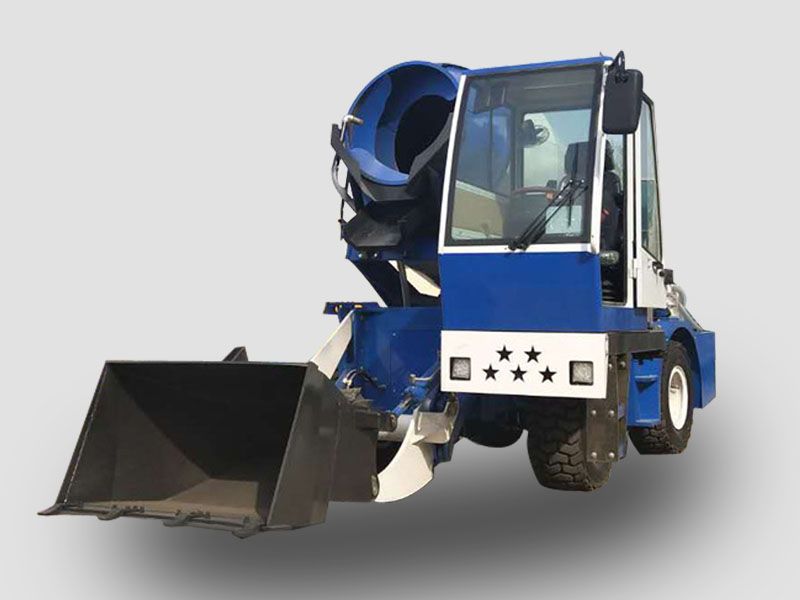 自动上料搅拌车