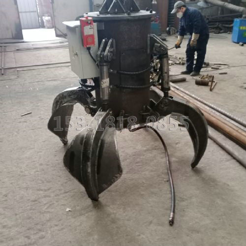 小型梅花式液压抓具